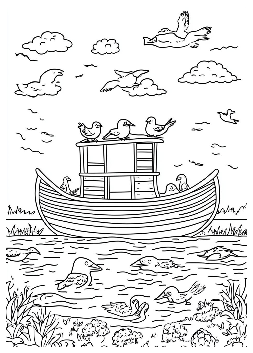 Noahs Ark Coloring Pages-5