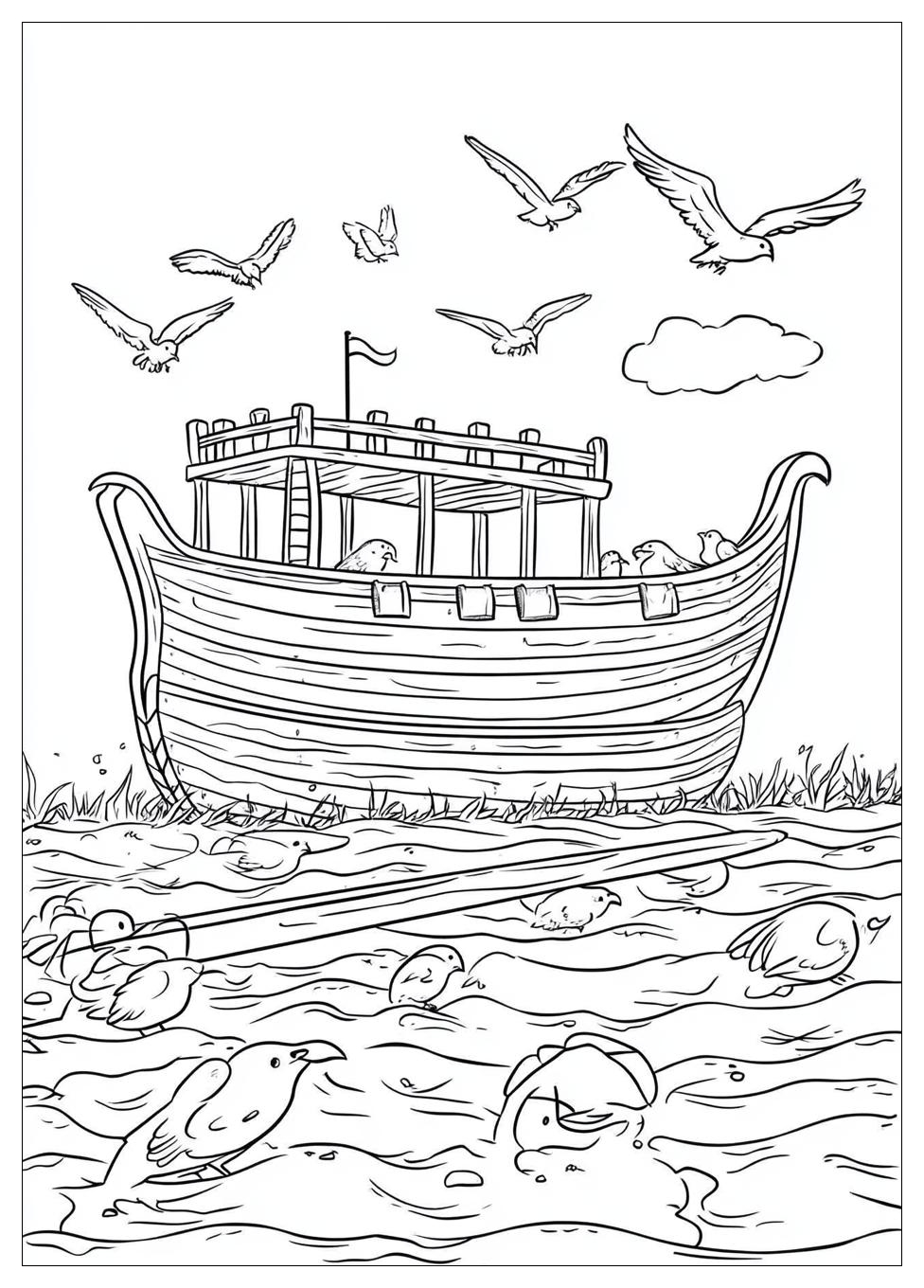 Noahs Ark Coloring Pages-6