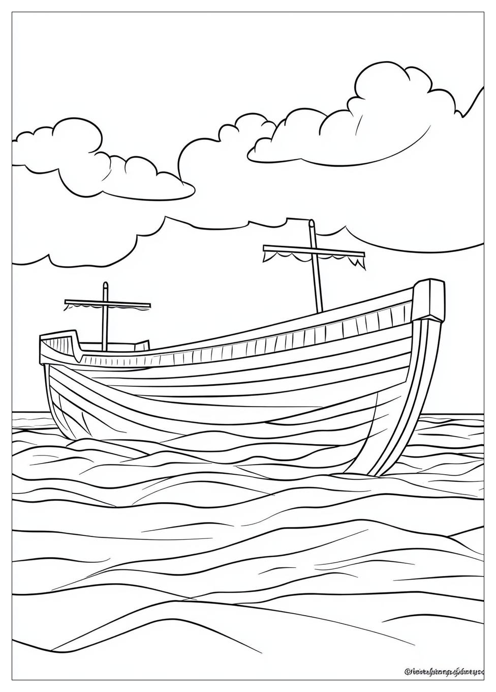 Noahs Ark Coloring Pages-7