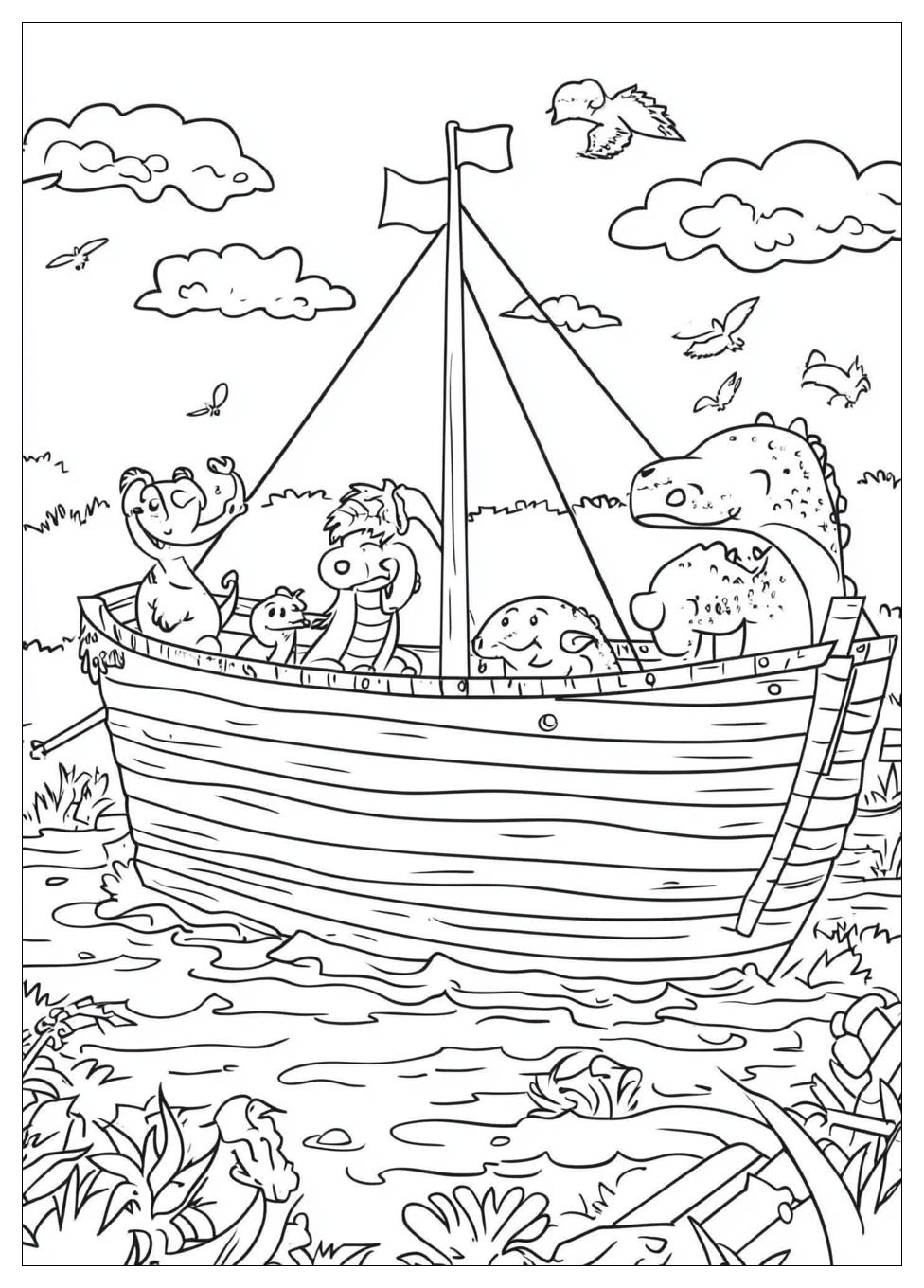 Noahs Ark Coloring Pages-9