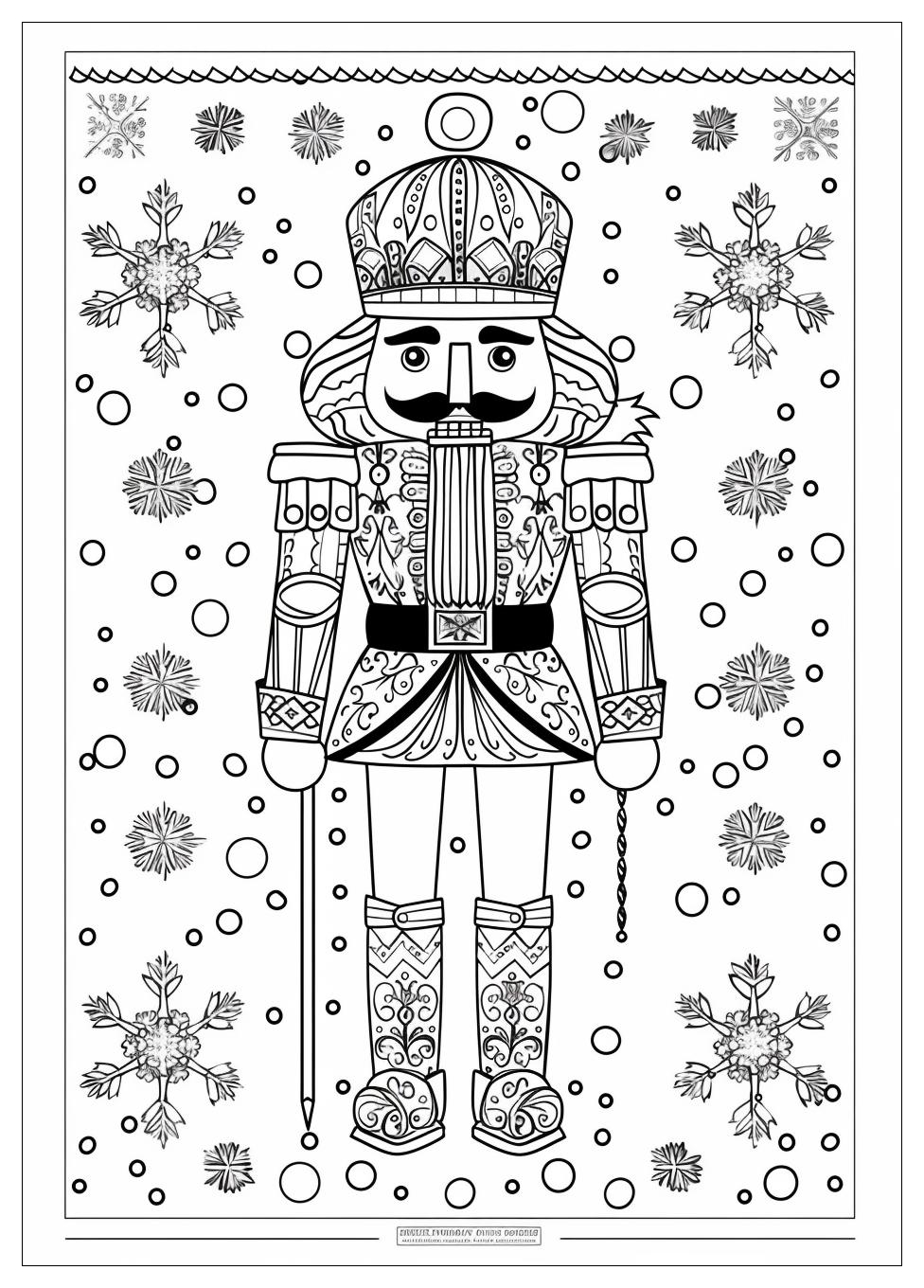 Nutcracker Coloring Pages-1
