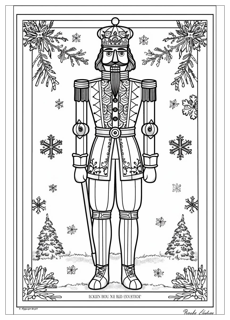 Nutcracker Coloring Pages-20
