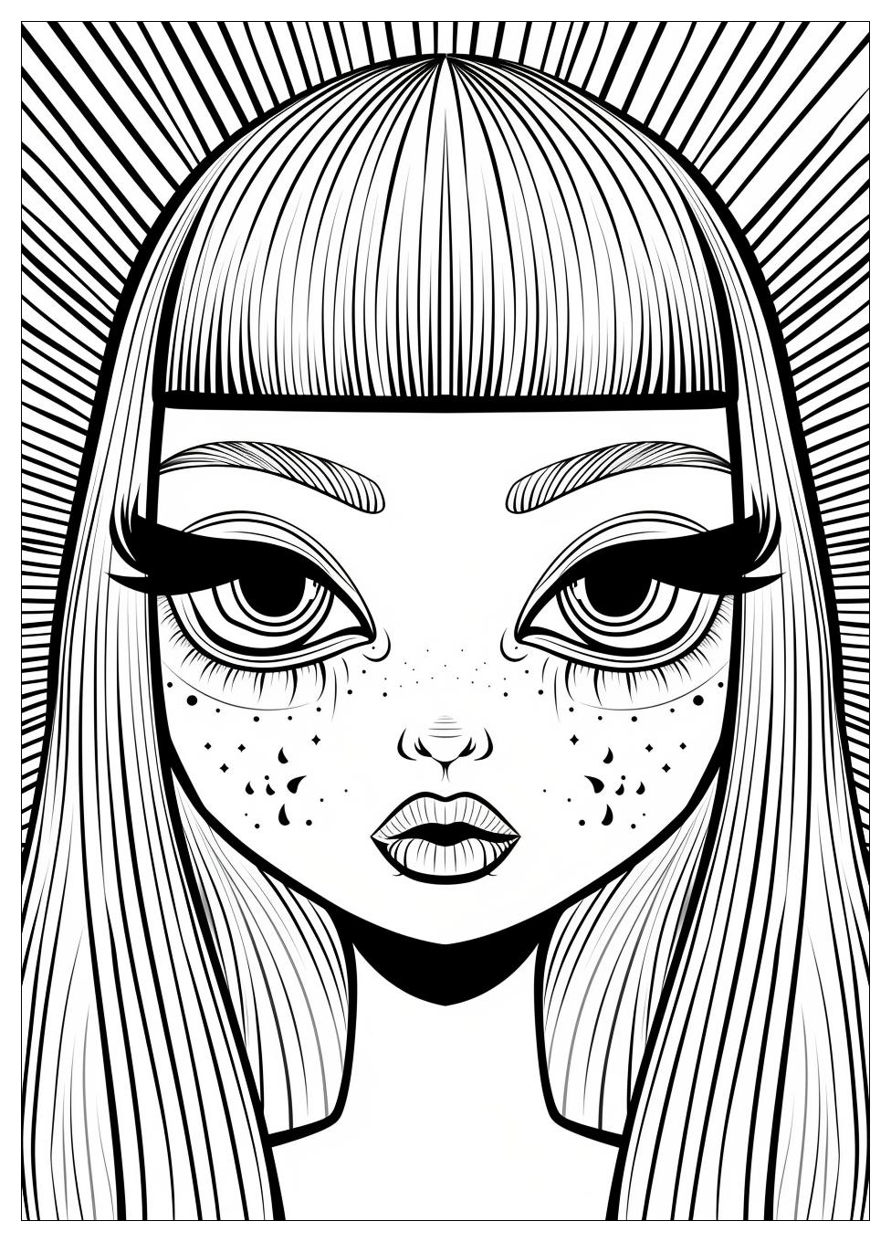 OMG Doll Coloring Pages-10