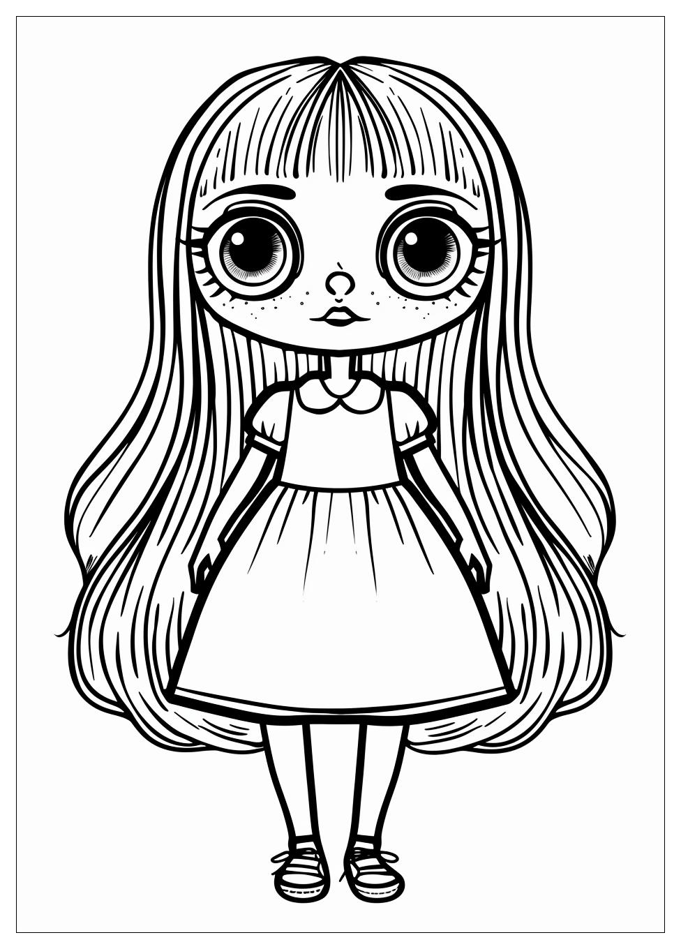 OMG Doll Coloring Pages-11