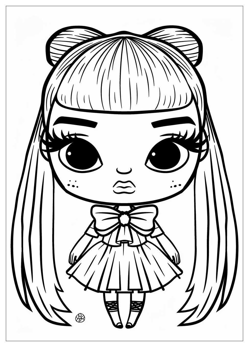 OMG Doll Coloring Pages-12