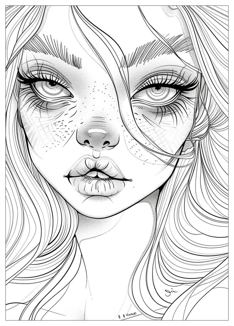 OMG Doll Coloring Pages-20