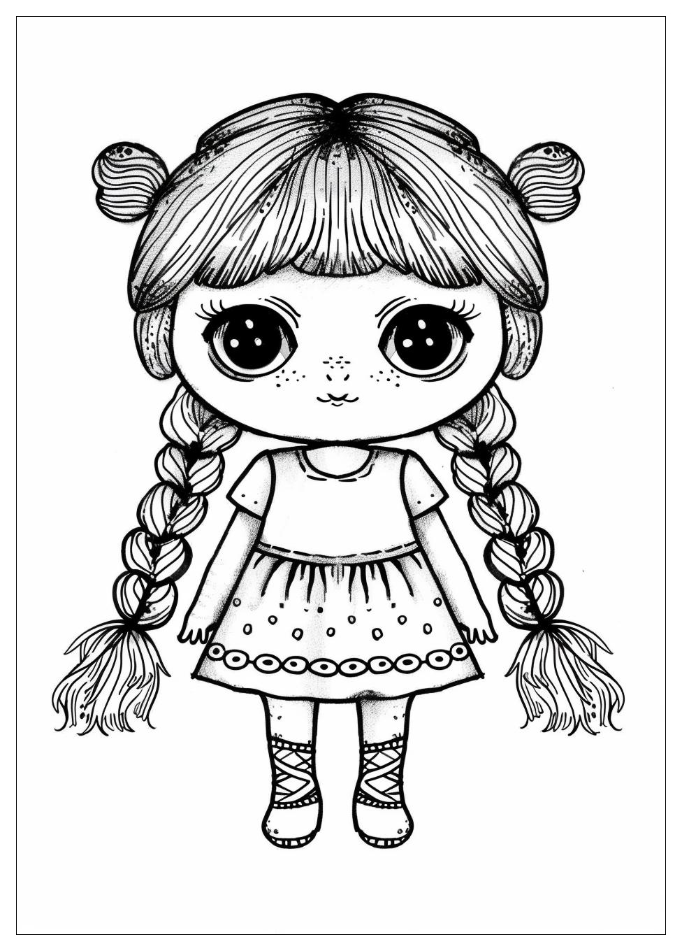 OMG Doll Coloring Pages-5