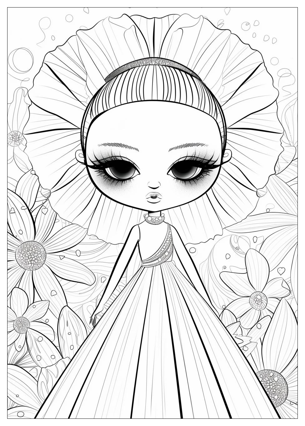 OMG Doll Coloring Pages-7