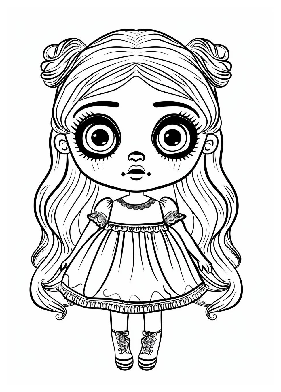 OMG Doll Coloring Pages-8