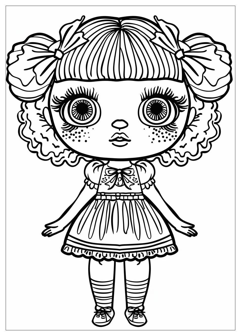 OMG Doll Coloring Pages-9