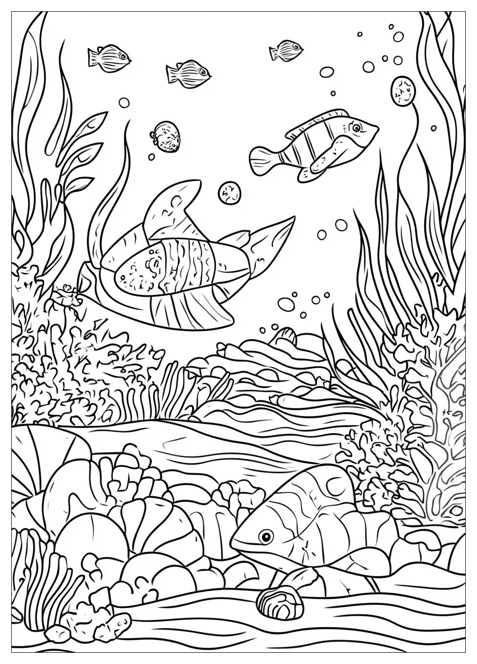 Ocean Coloring Pages-12
