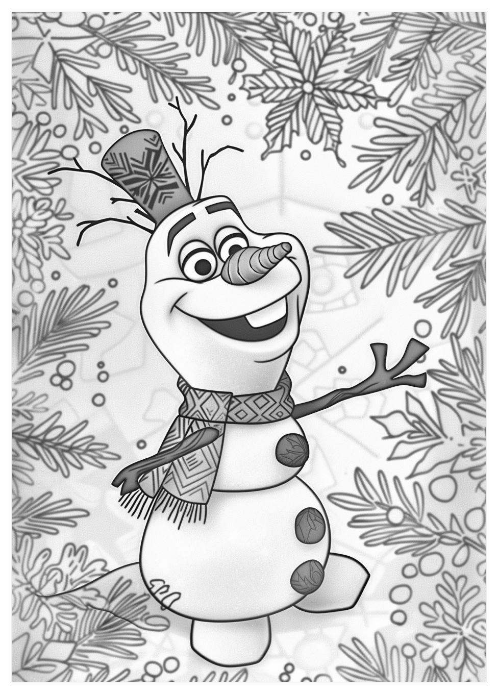 Olaf Coloring Pages-18