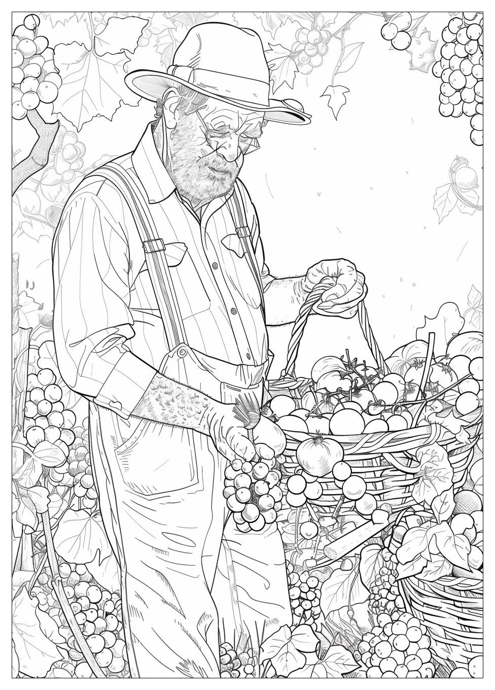 Old People Coloring Pages-14