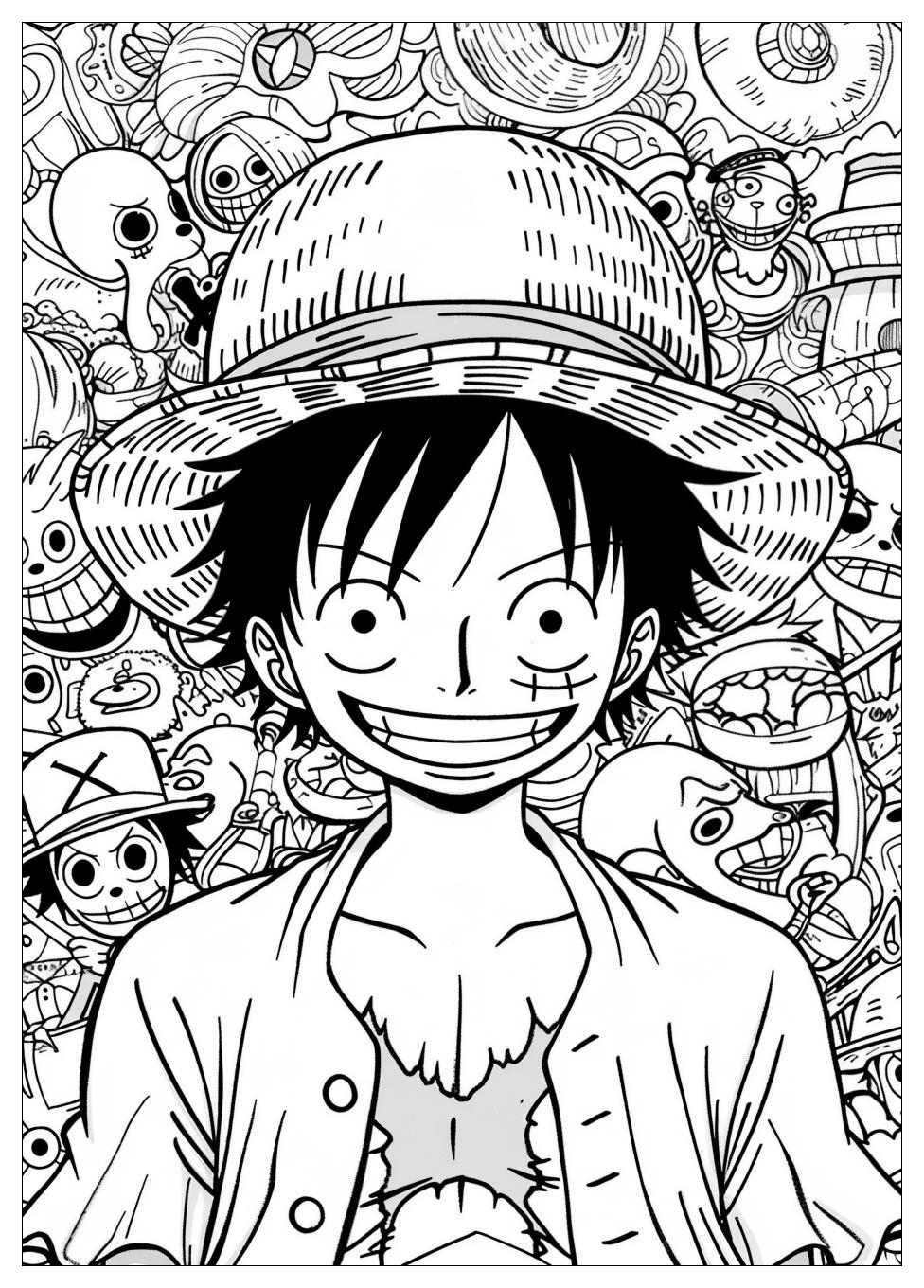 One Piece Coloring Pages-11