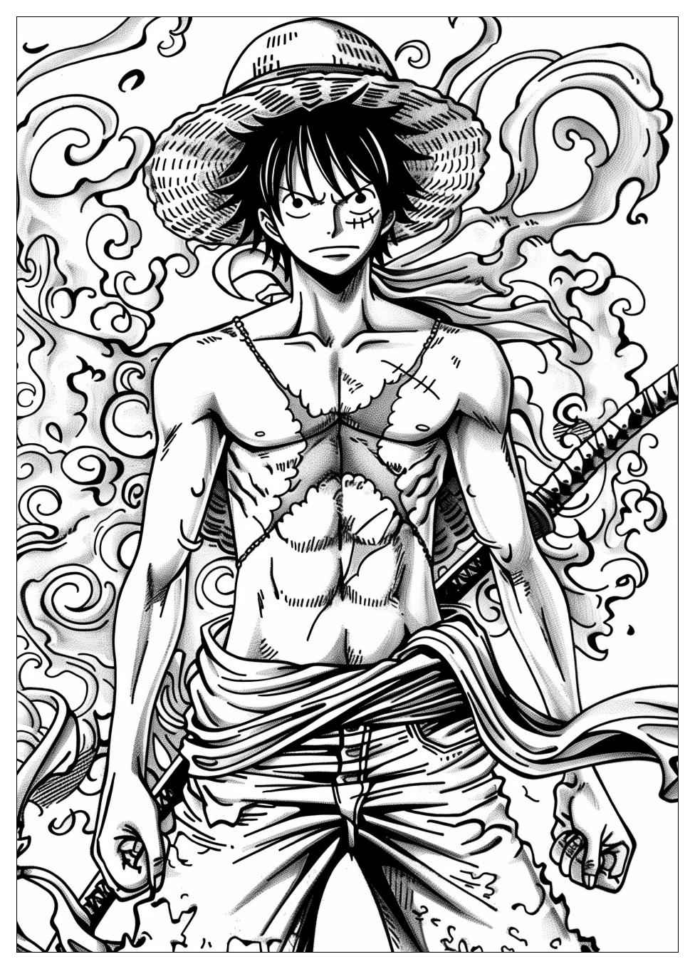 One Piece Coloring Pages-15