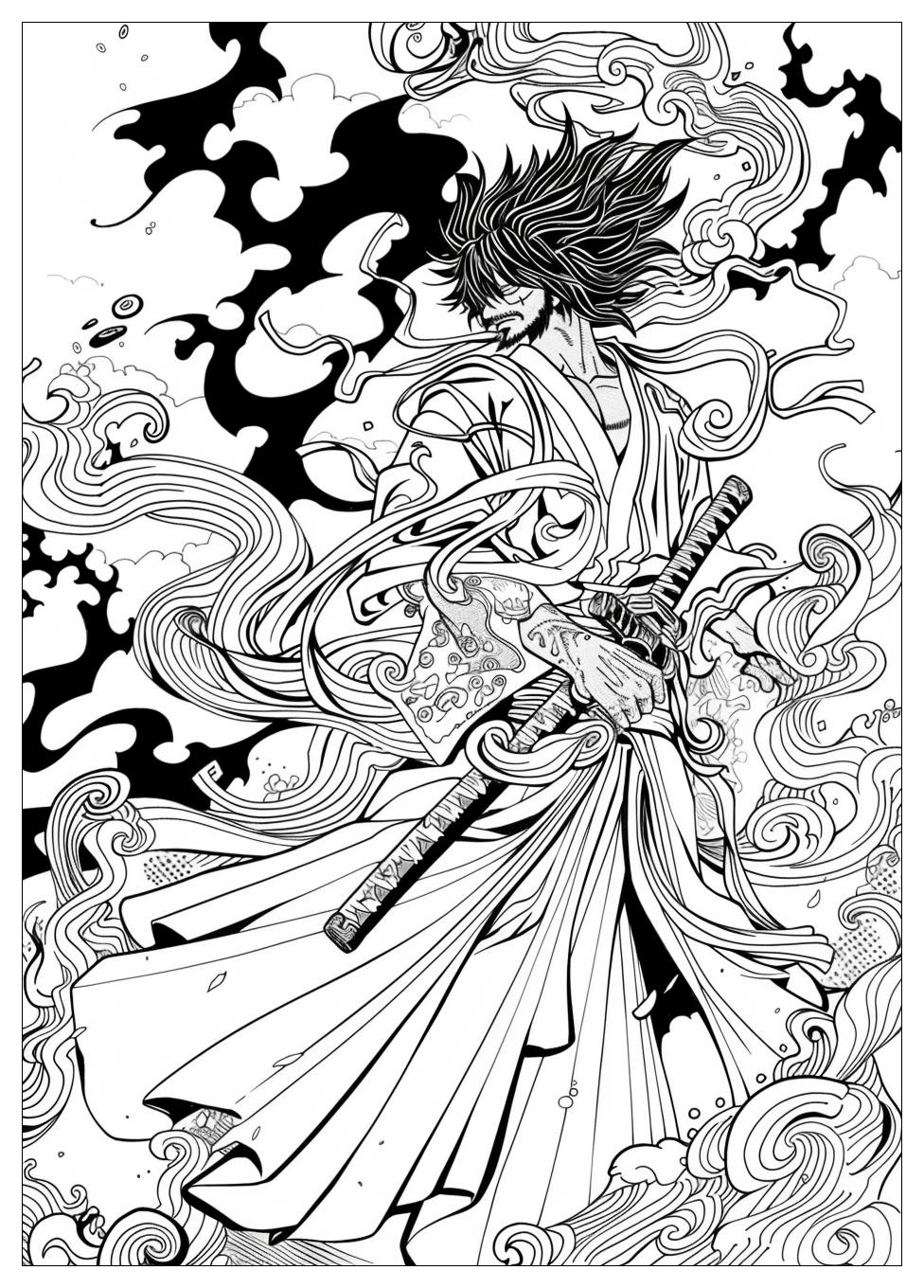 One Piece Coloring Pages-17