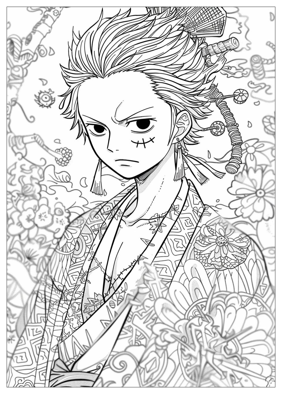One Piece Coloring Pages-19