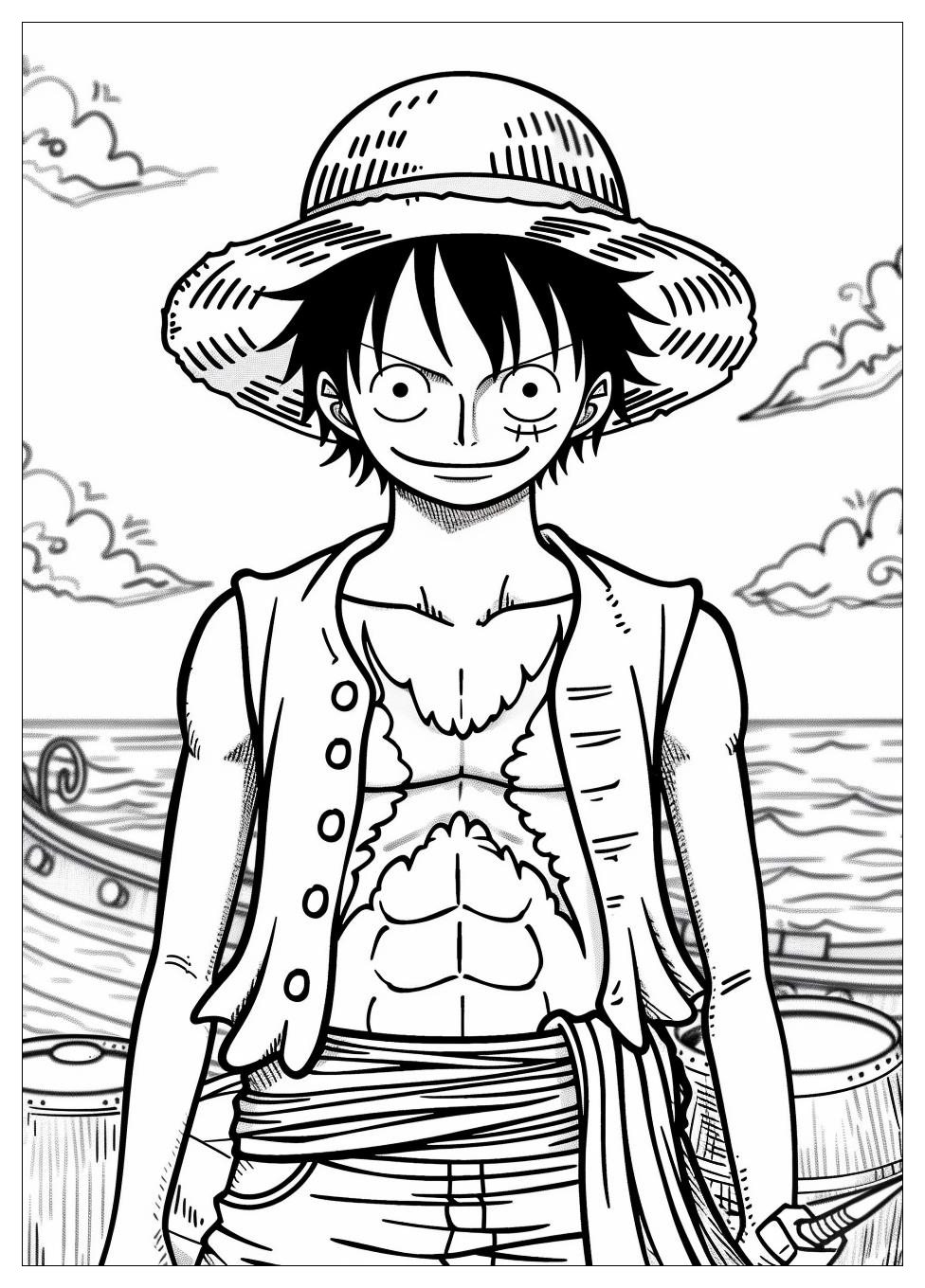 One Piece Coloring Pages-4