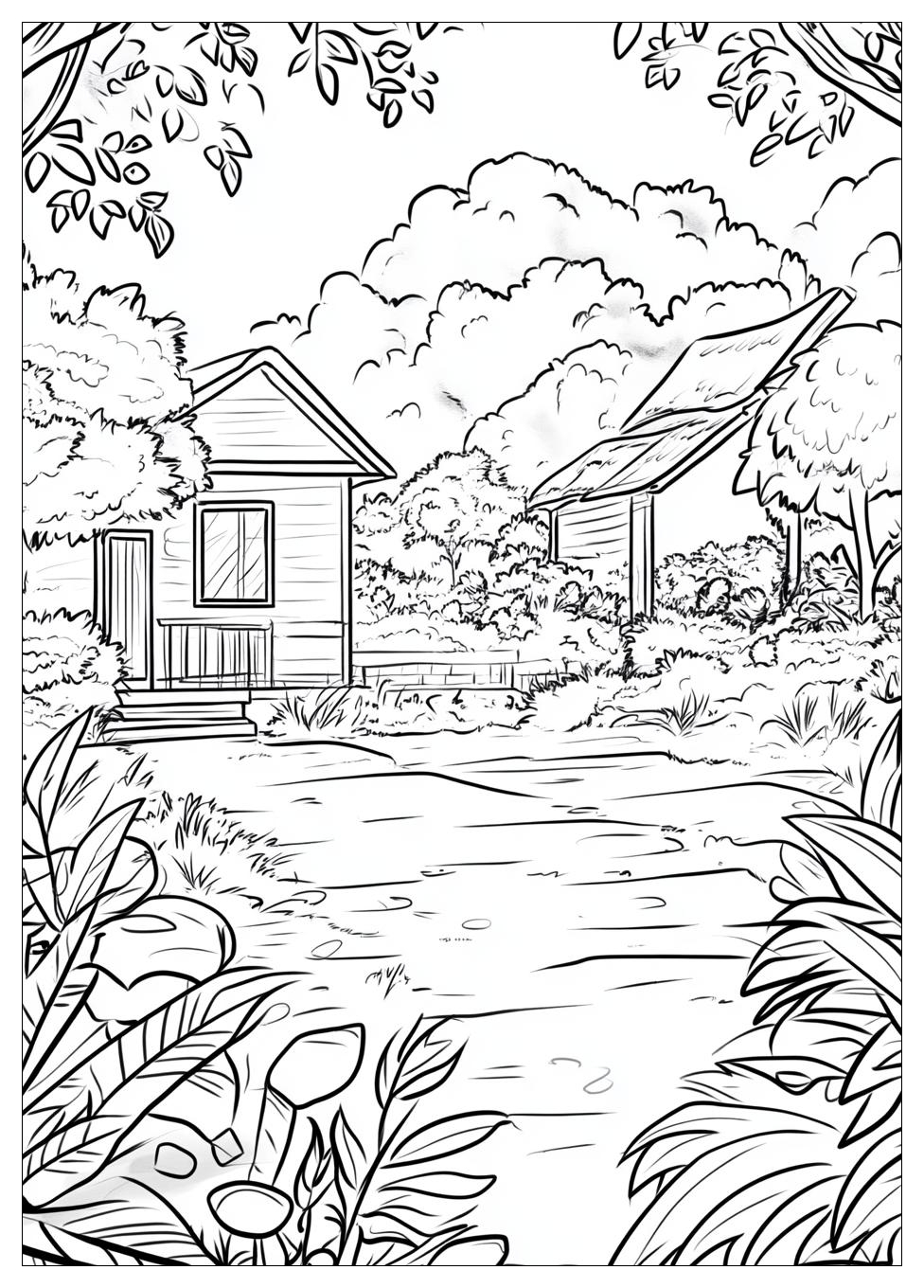 Outdoor Coloring Pages-5