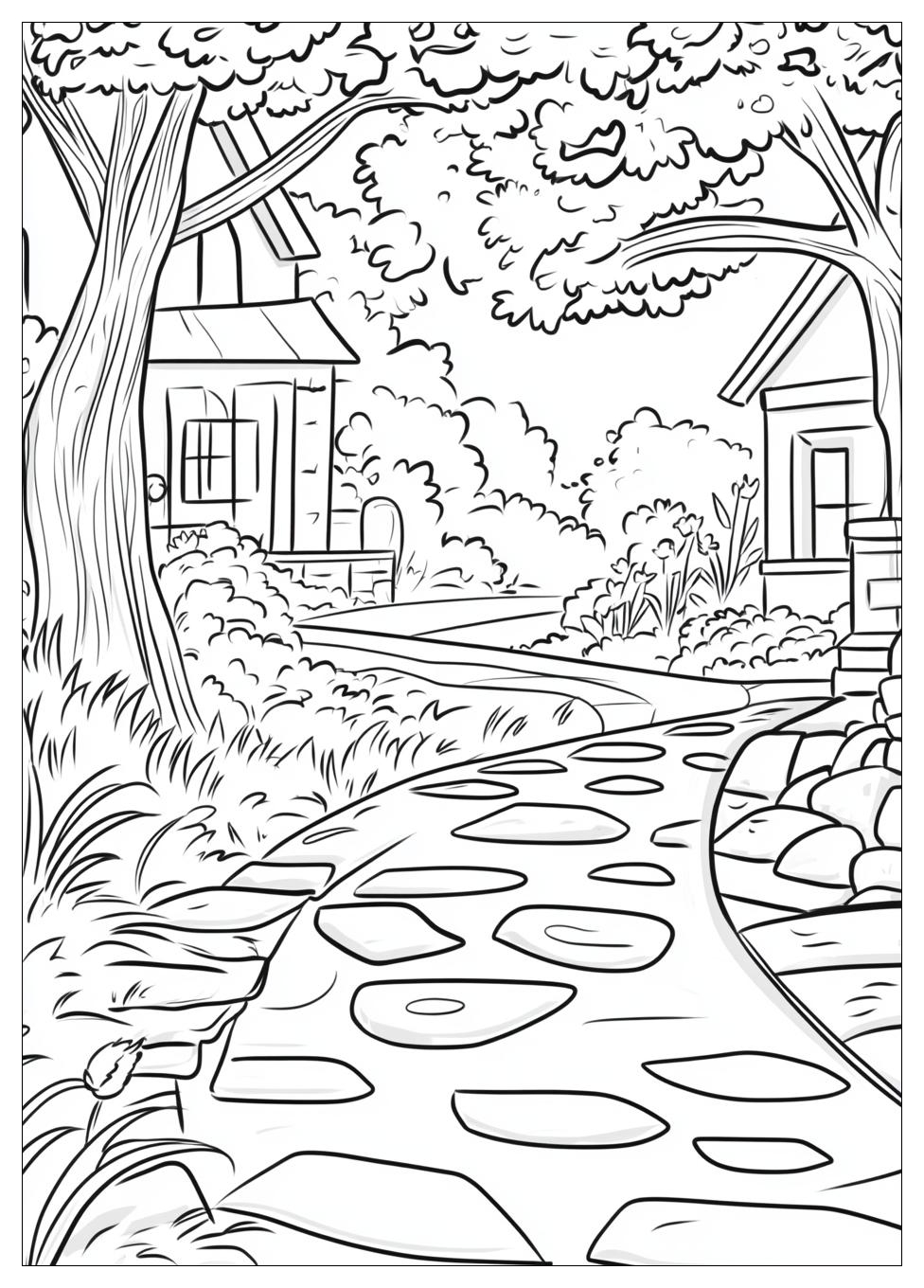 Outdoor Coloring Pages-7