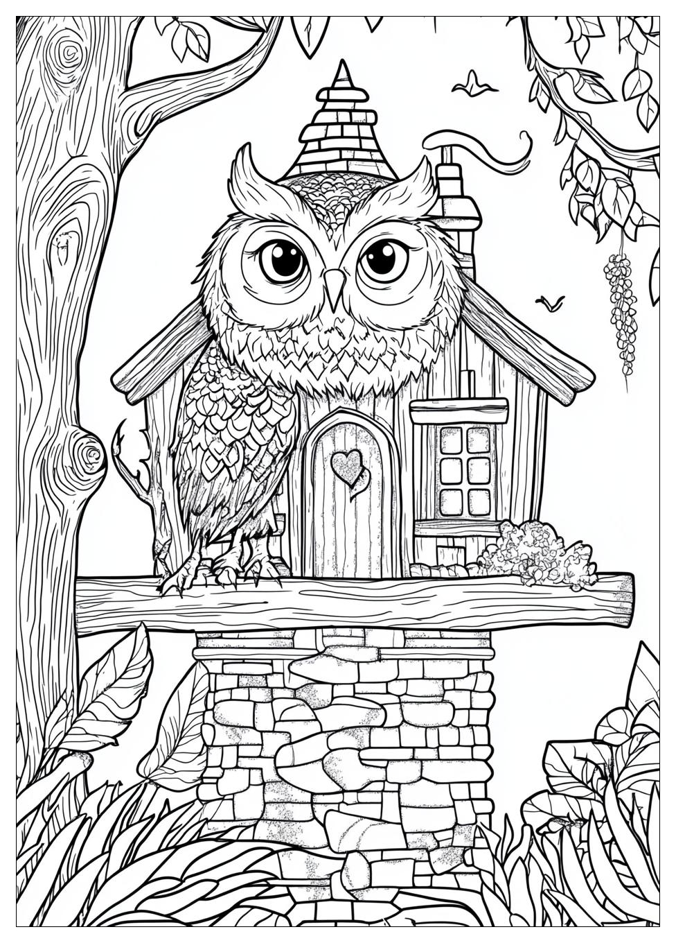 Owl House Coloring Pages-3