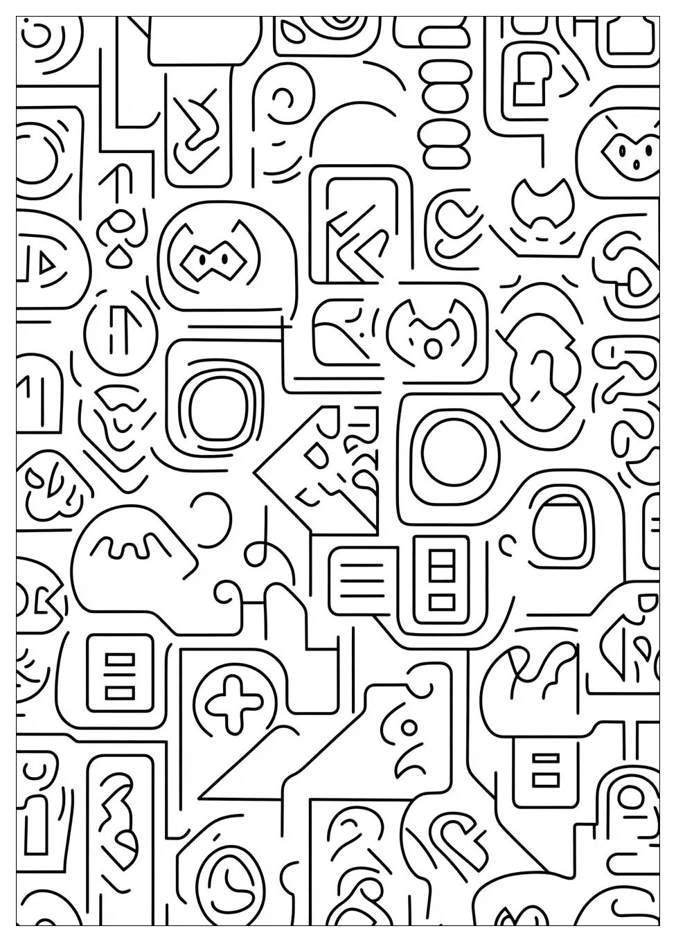 Pac Man Coloring Pages-14