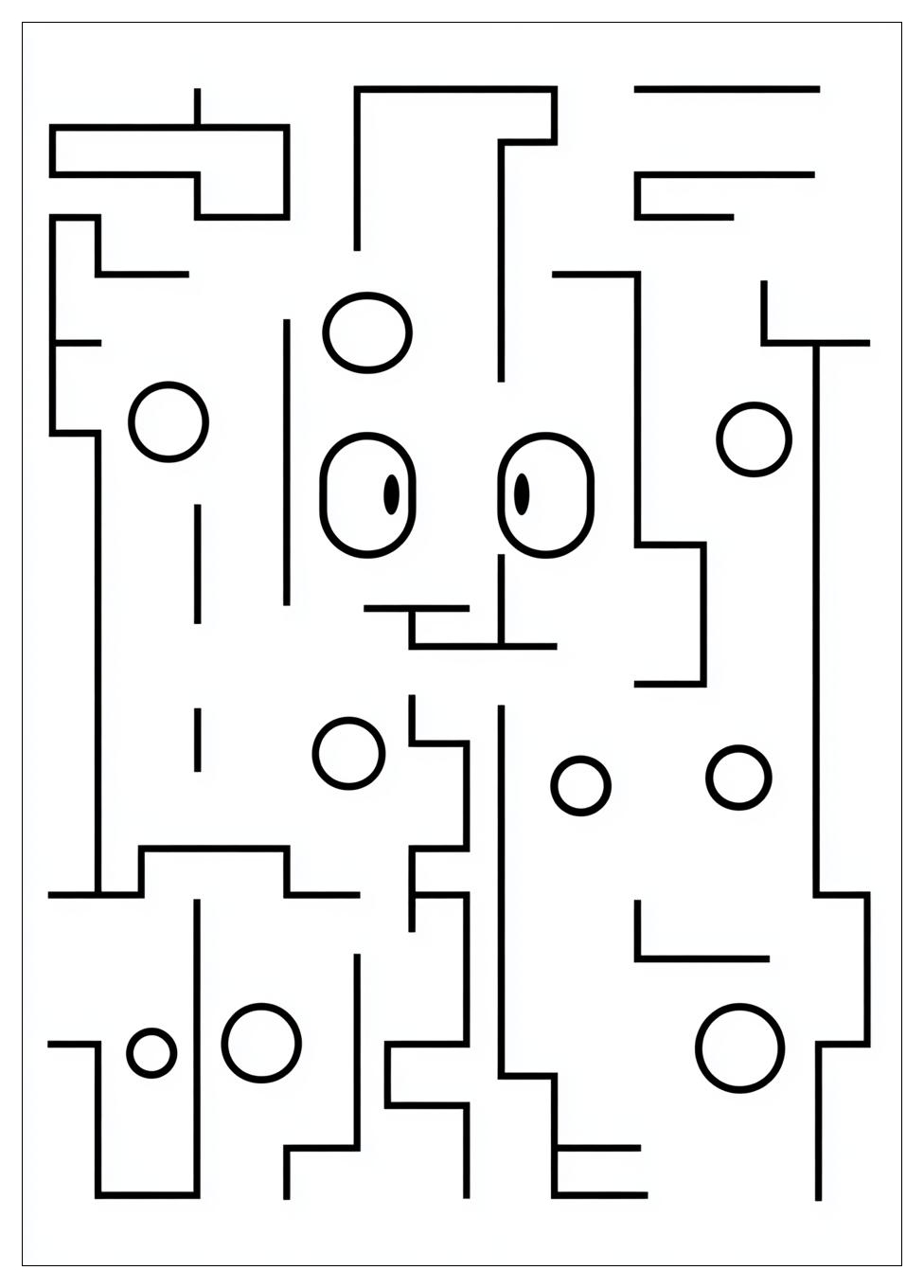 Pac Man Coloring Pages-3