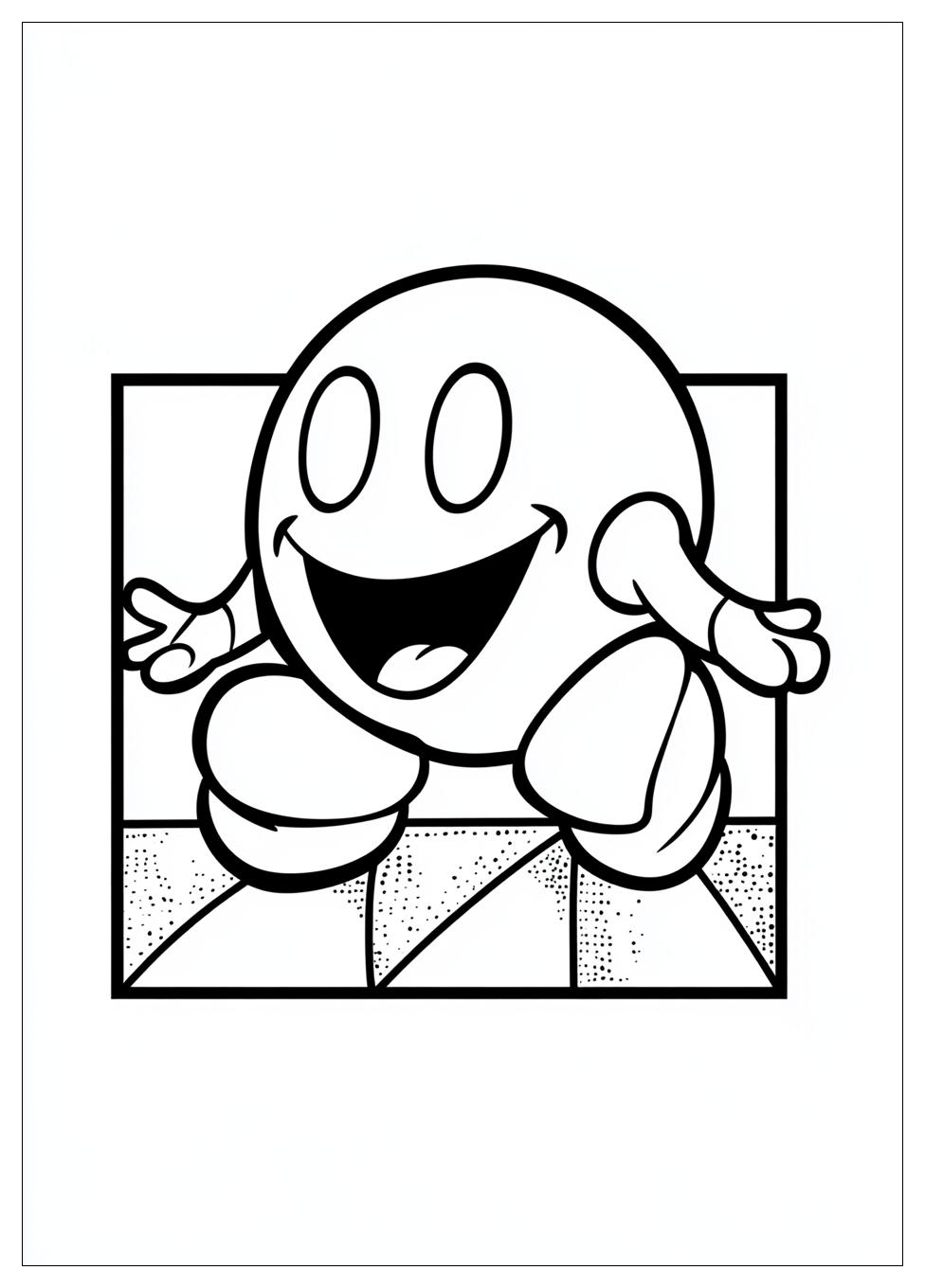 Pac Man Coloring Pages-5