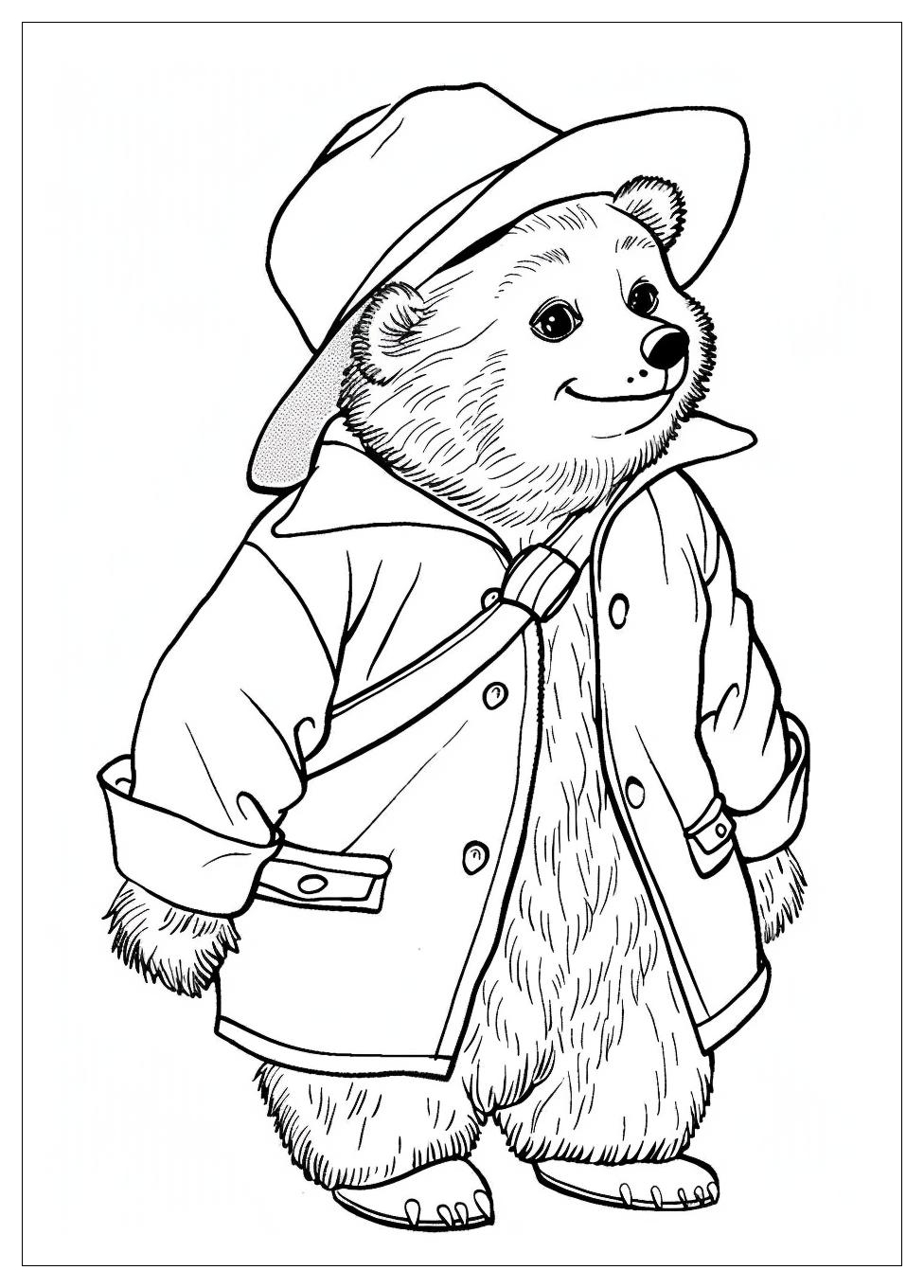 Paddington Coloring Pages-17