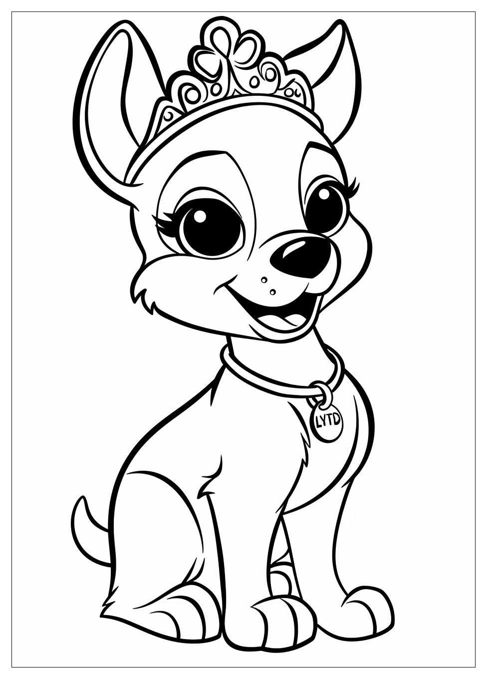 Palace Pets Coloring Pages-11