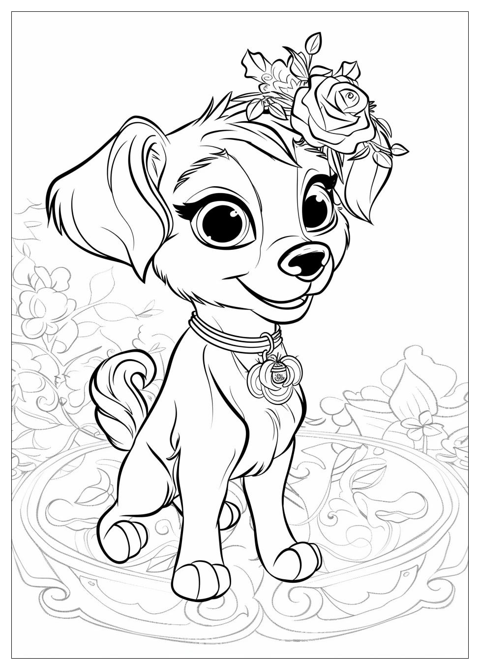Palace Pets Coloring Pages-13