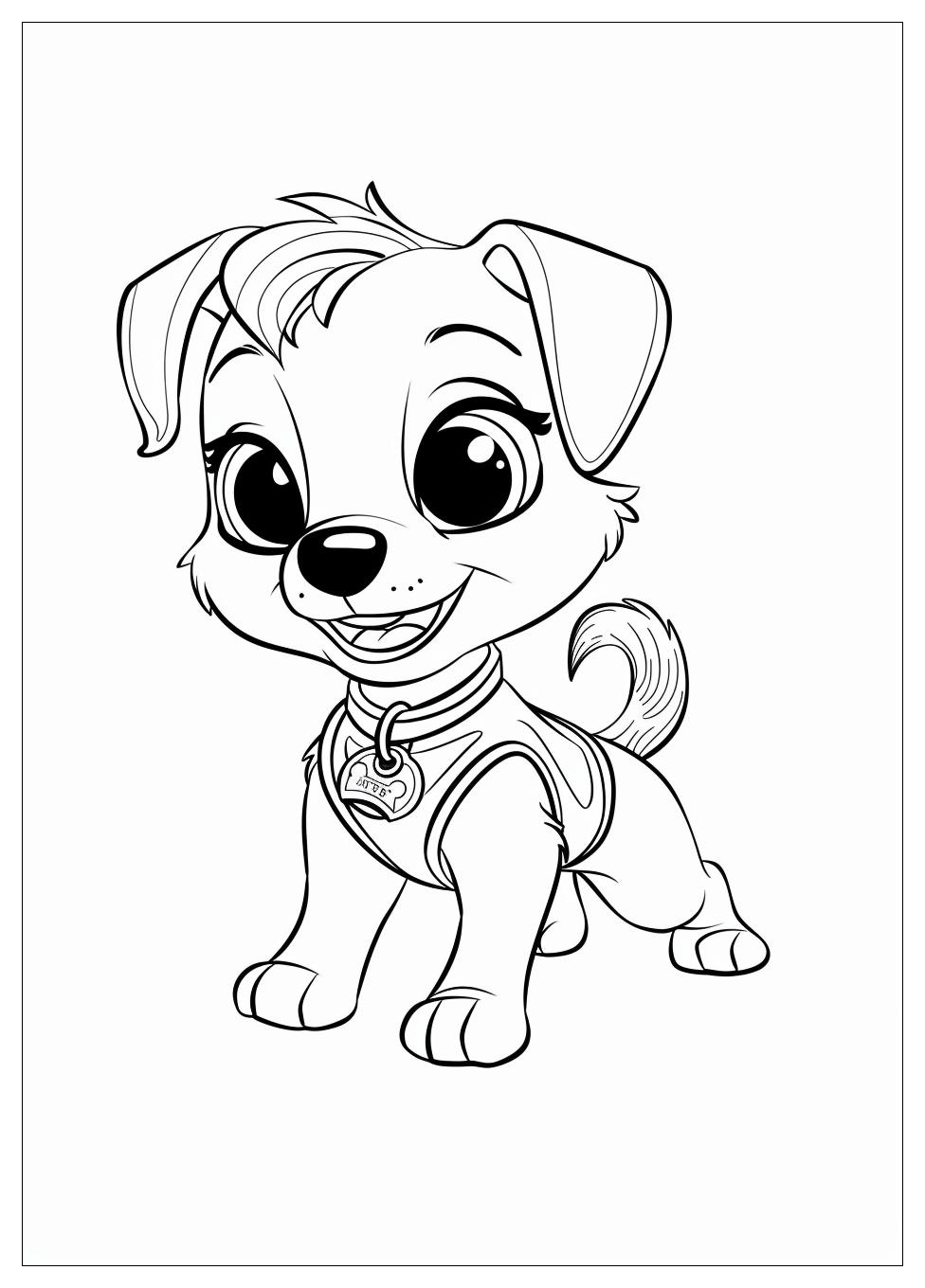 Palace Pets Coloring Pages-15