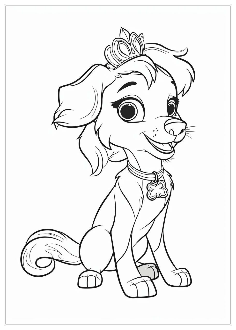 Palace Pets Coloring Pages-19