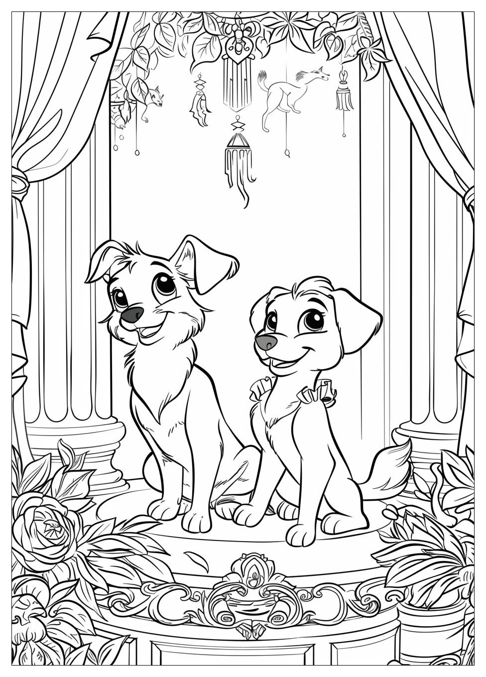 Palace Pets Coloring Pages-2