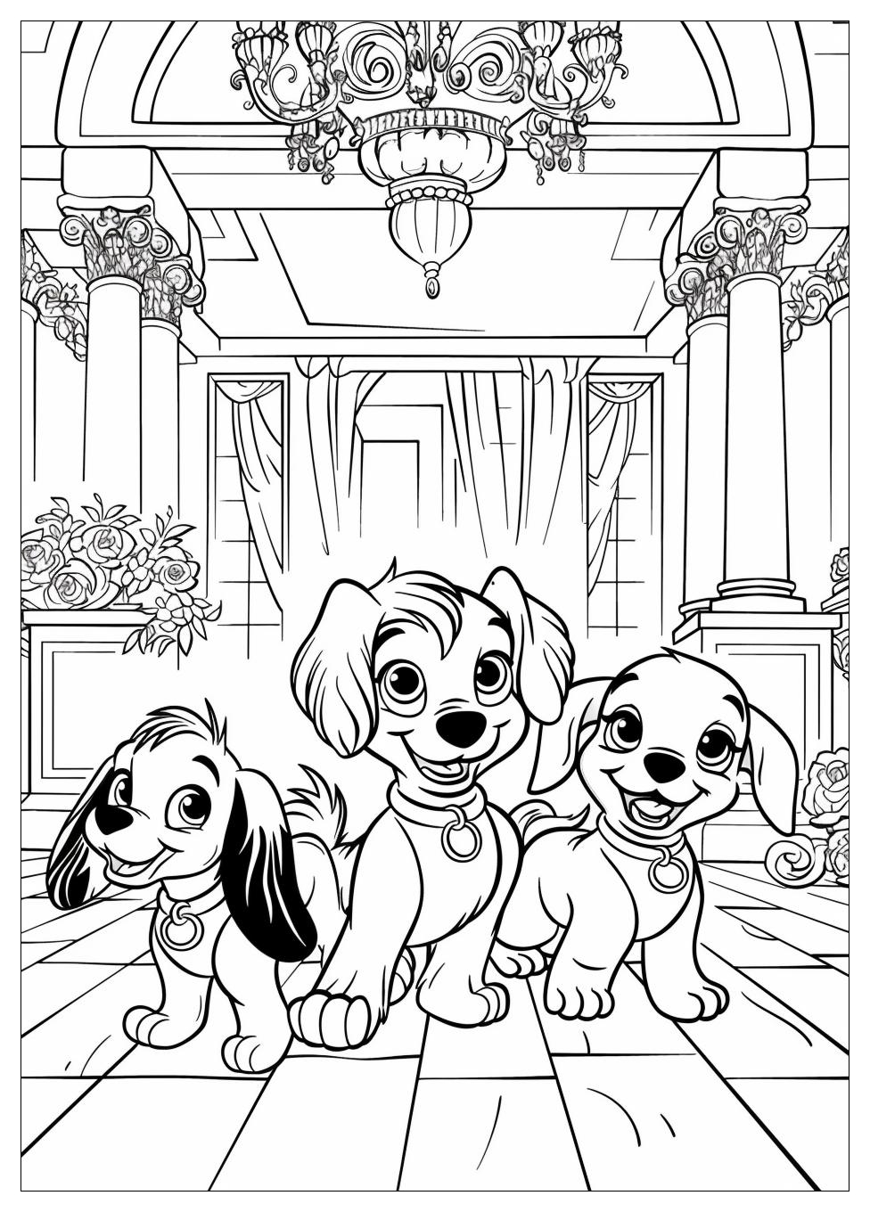 Palace Pets Coloring Pages-3