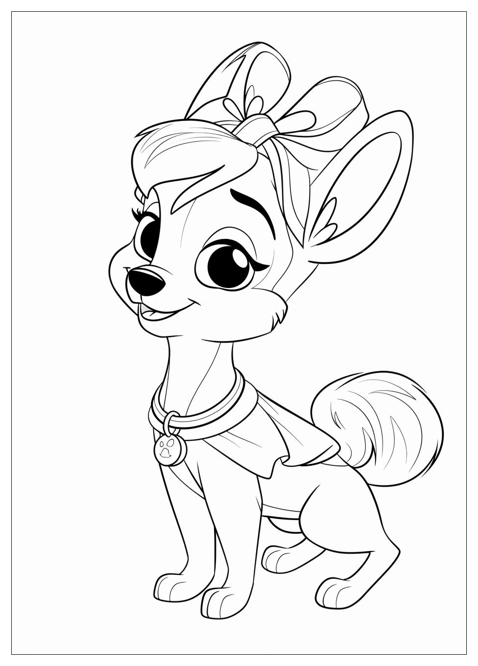 Palace Pets Coloring Pages-5