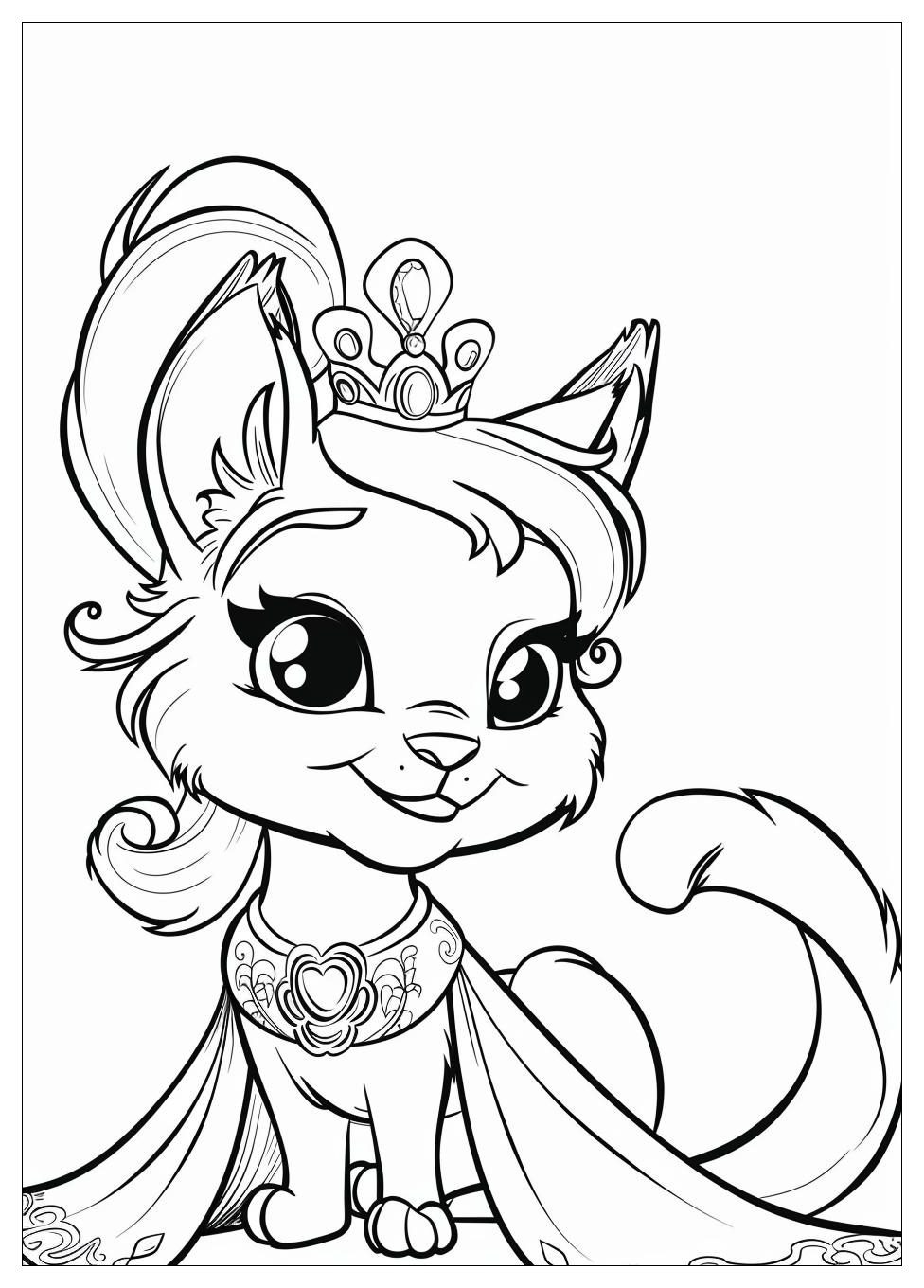 Palace Pets Coloring Pages-7