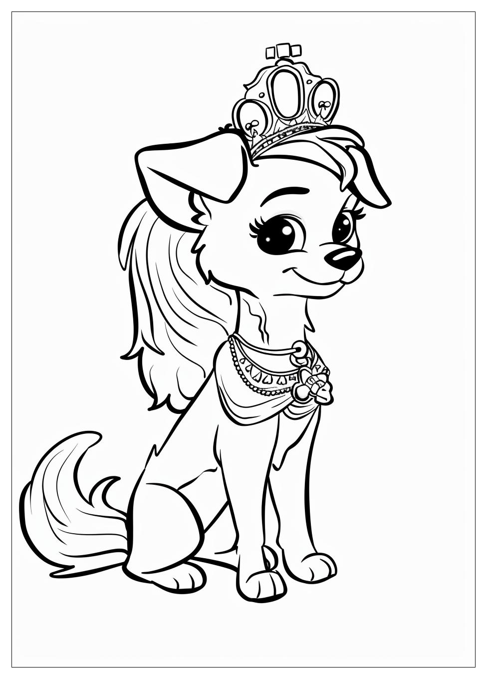 Palace Pets Coloring Pages-9