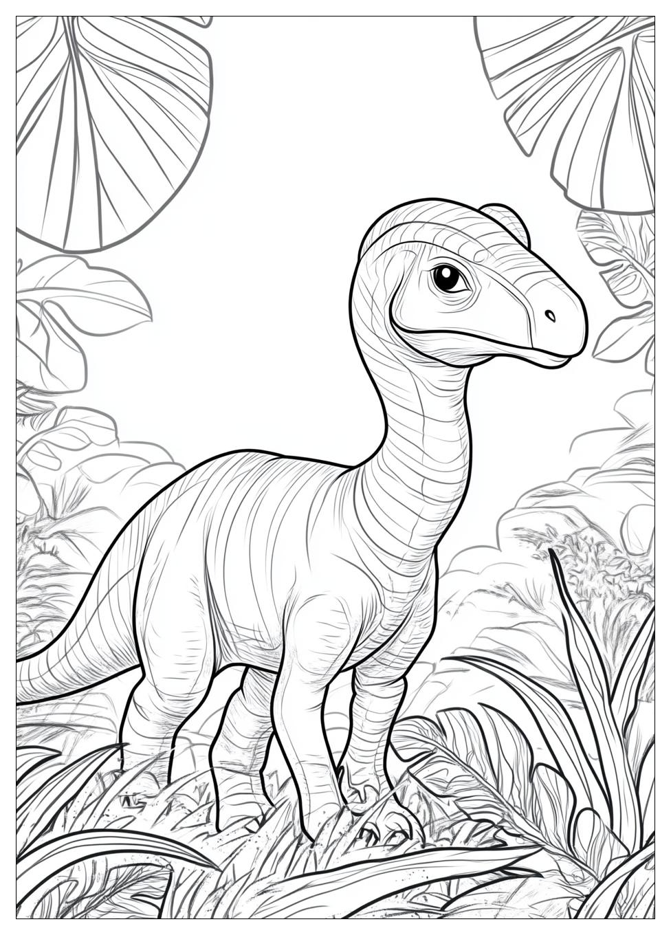 Parasaurolophus Coloring Pages-10