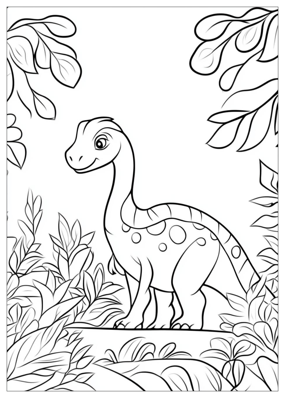 Parasaurolophus Coloring Pages-11
