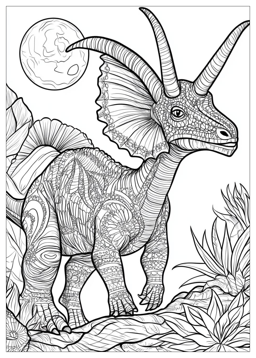 Parasaurolophus Coloring Pages-14