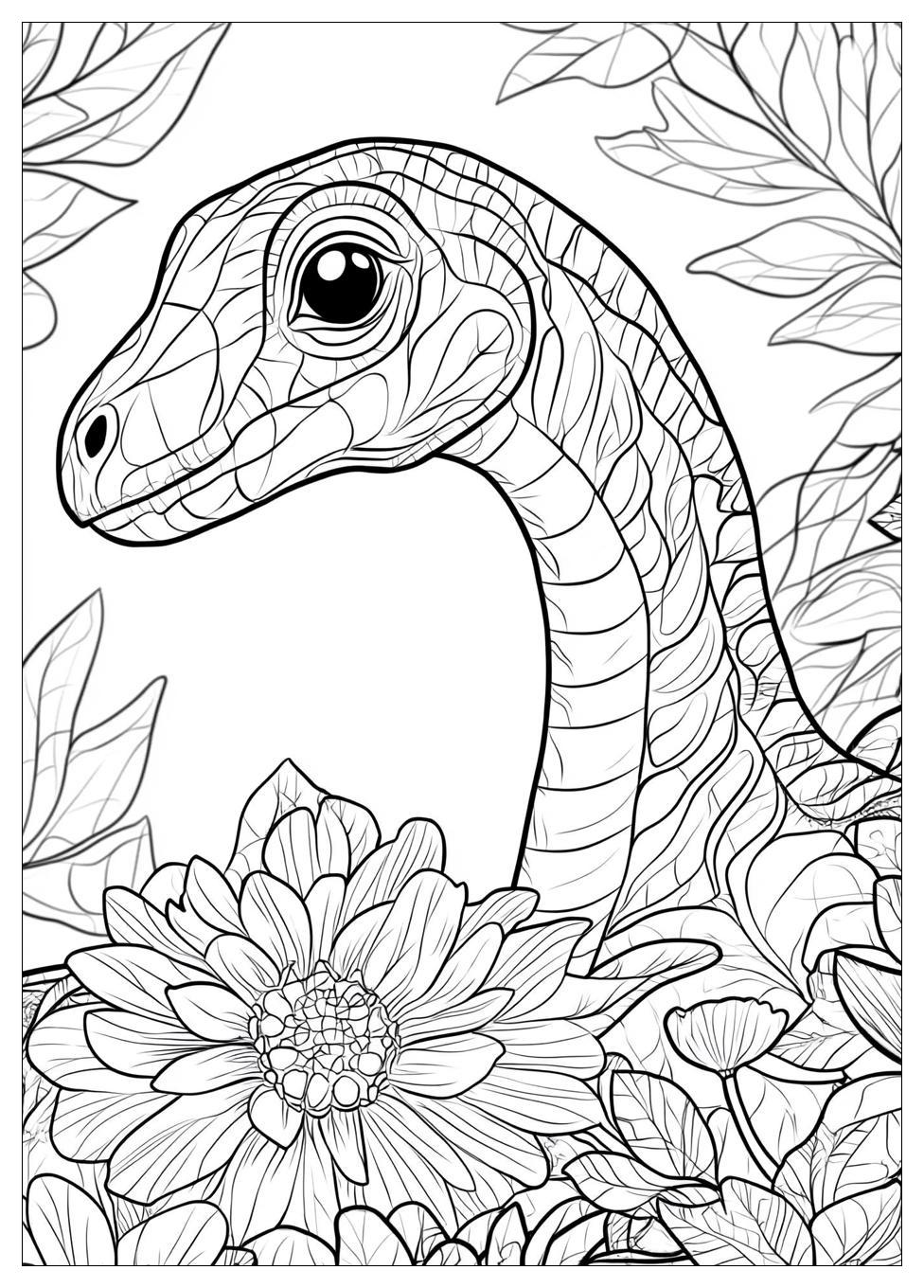 Parasaurolophus Coloring Pages-15
