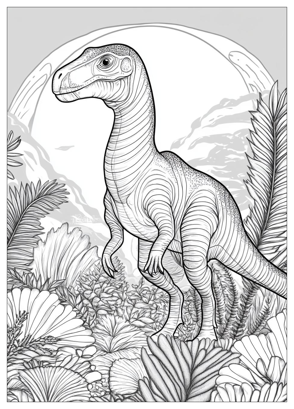 Parasaurolophus Coloring Pages-16