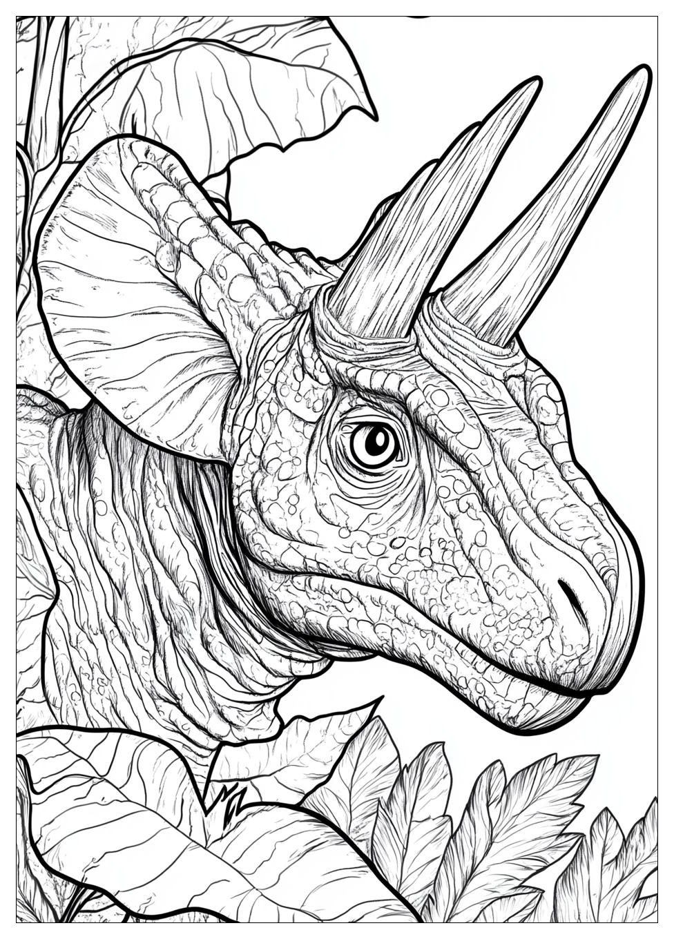 Parasaurolophus Coloring Pages-20