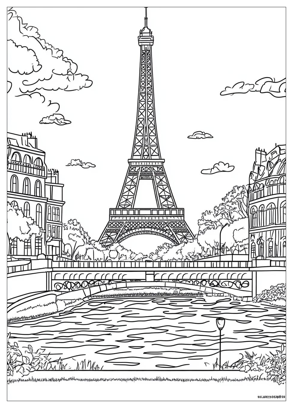 Free Printable Paris Coloring Pages 11 Paris Coloring Pages-11