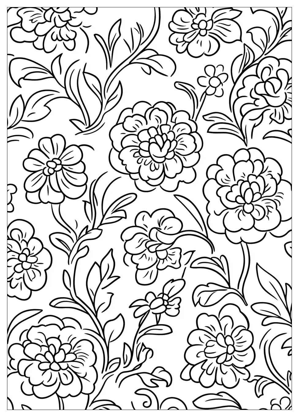 Pattern Coloring Pages-12