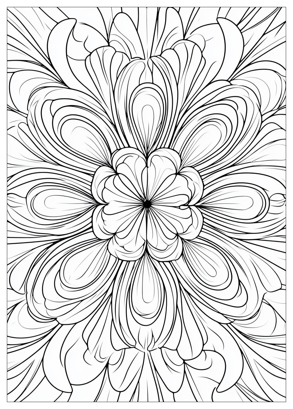 Pattern Coloring Pages-13