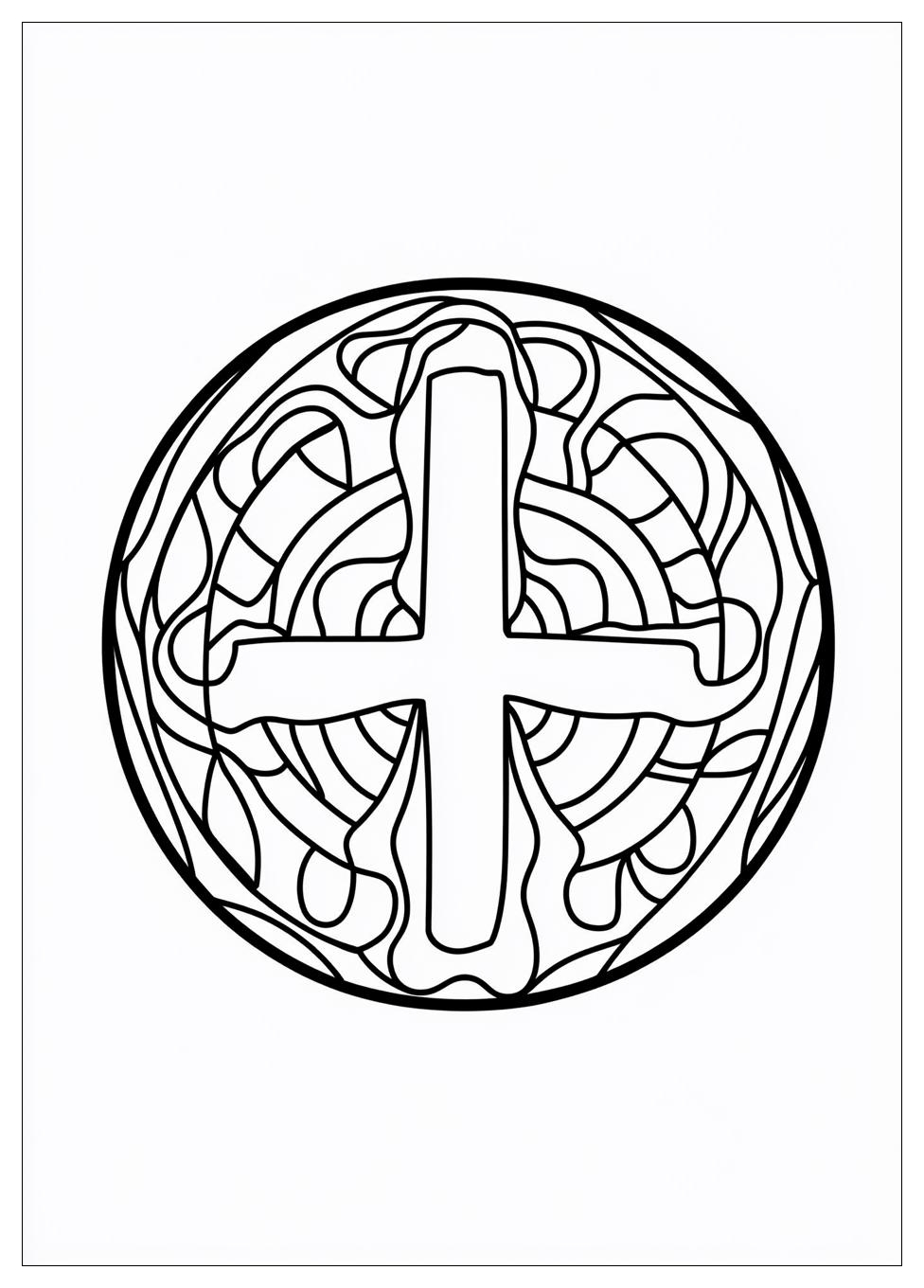 Peace Sign Coloring Pages-11