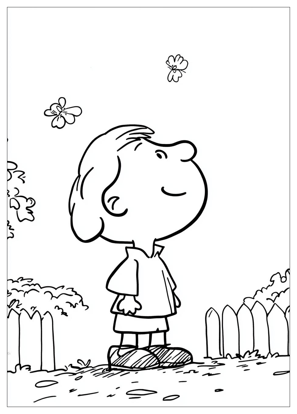 Peanuts Coloring Pages-12