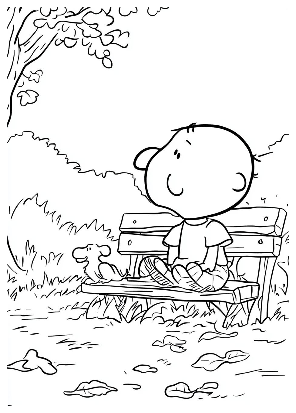 Peanuts Coloring Pages-13